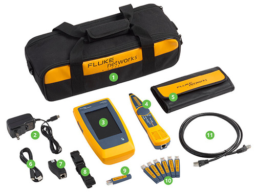 TestEquity: Fluke Networks LIQ-DUO-KIT LinkIQ 200 Kit w/ LIQ-200